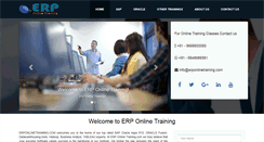 Desktop Screenshot of erponlinetraining.com